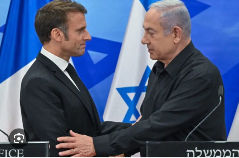 MACRON ET NATANYAHU